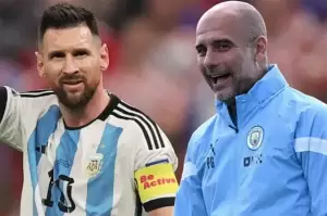Aguero Minta Pep Guardiola Latih Timnas Argentina: Biar Reuni dengan Messi
