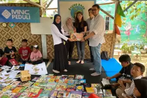 MNC Peduli Salurkan Buku Bacaan ke Taman Baca di Tangerang