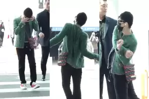 Dituduh Pakai Narkoba, Sikap Aneh G-Dragon di Bandara Jadi Sorotan