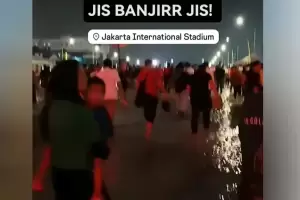 Viral Stadion JIS Tergenang Banjir, Ini Penjelasan Dirut Jakpro
