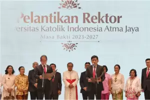 Yuda Turana Dilantik Jadi Rektor Unika Atma Jaya, Komitmen Wujudkan Kampus Unggul