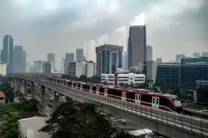 LRT Jakarta Fase 1B Dibangun, Penumpang Bisa Meningkat 3.000 Orang per Hari