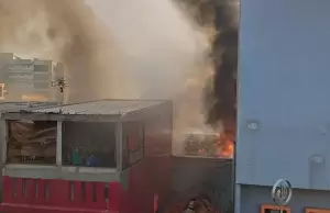 Kebakaran di Kwitang, 14 Unit Damkar Dikerahkan