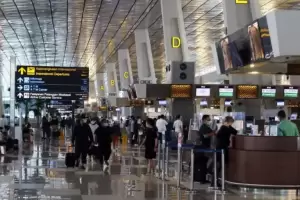 Puncak Libur Nataru, 184 Ribu Orang Terbang dari Bandara Soetta