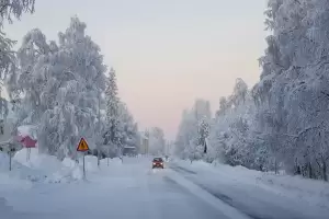 Gila! Swedia Alami Cuaca Terdingin, Minus 43,6 Derajat Celsius