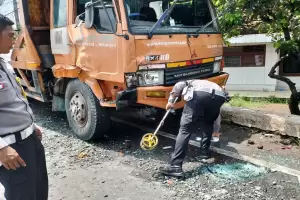 Kecelakaan Beruntun 4 Kendaraan di Leuwisadeng Bogor, Satu Pemotor Luka