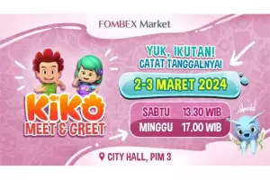 Meet & Greet Bersama Kiko Turut Meriahkan Event FOMBEX Market 2024