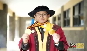Sosok Raden Farhan, Wisudawan Terbaik S1 Unpad yang Lulus Kuliah 3,5 Tahun