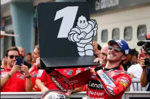 Francesco Bagnaia Cetak Kemenangan Pertama di MotoGP Qatar 2024