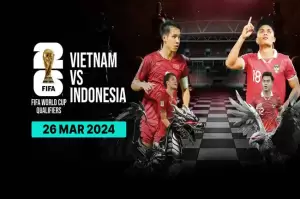 Link Live Streaming Timnas Vietnam vs Indonesia di Kualifikasi Piala Dunia 2026