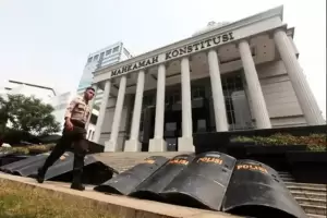 Amankan Sidang PHPU, Polres Jakarta Pusat Kerahkan 400 Personel Jaga Ring 1 MK