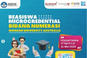 Beasiswa Microcredential untuk Guru di Monash University Dibuka, Deadline 31 Mei 2024