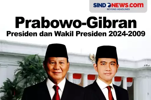 Resmi, Prabowo-Gibran Presiden dan Wakil Presiden 2024-2029