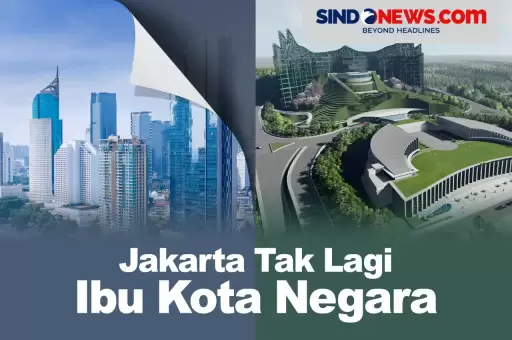 UU DKJ Diteken Jokowi, Jakarta Tak Lagi Jadi Ibu Kota Negara