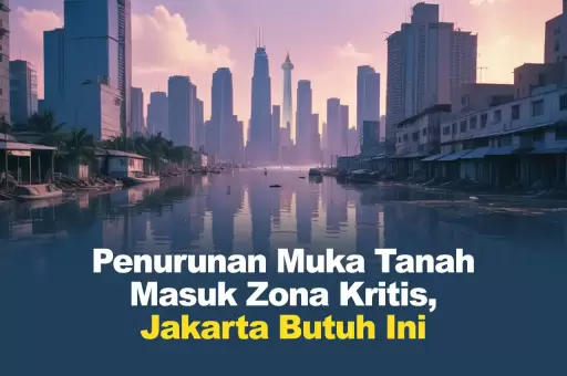 Jakarta Butuh Ini untuk Atasi Penurunan Muka Tanah yang Kritis
