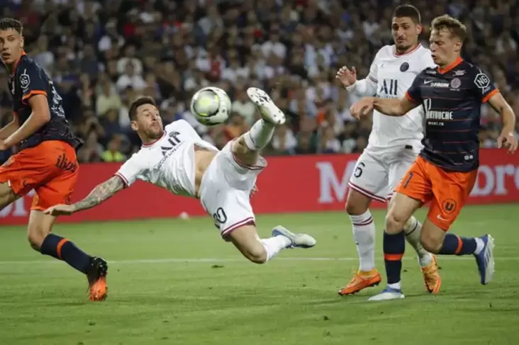 Hasil Liga Prancis 2021/2022: Messi Cetak Brace Saat PSG Pesta Gol di Markas Montpellier