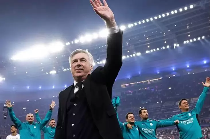 Ancelotti Pelatih Pertama Juara 4 Kali Liga Champions, Tinggalkan Zidane dan Paisley