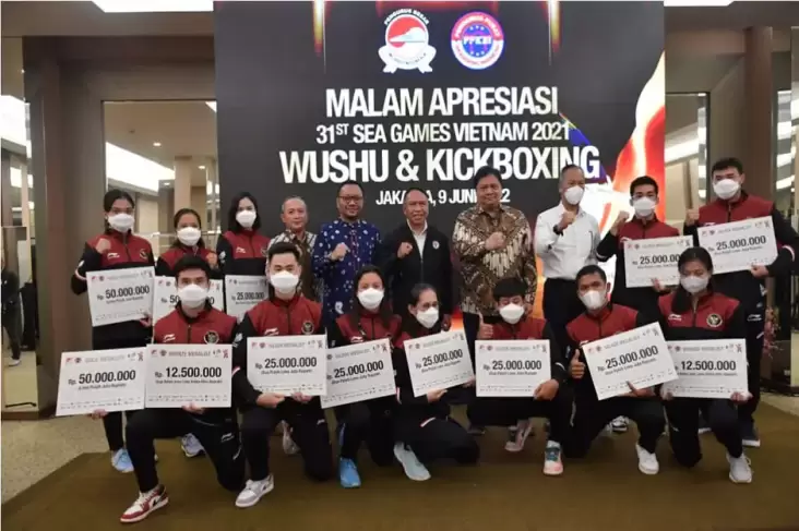 Horee, Atlet Wushu dan Kickboxing Indonesia Peraih Medali SEA Games 2021 Diguyur Bonus