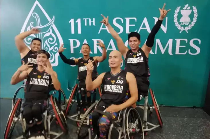 Rebut Medali Perunggu, Pelatih Tim Basket Kursi Roda Putra 3x3 Indonesia Minta Diperhatikan