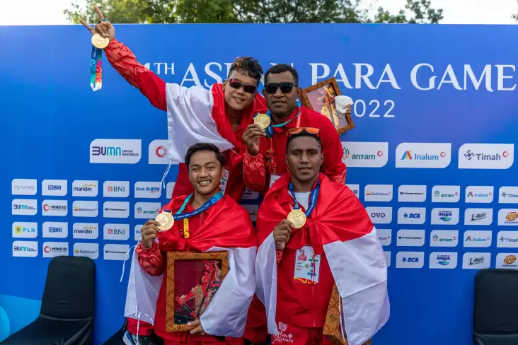 Perolehan Medali ASEAN Para Games 2022, Senin (1/8/2022) Pukul 22.00 WIB: Indonesia Memimpin