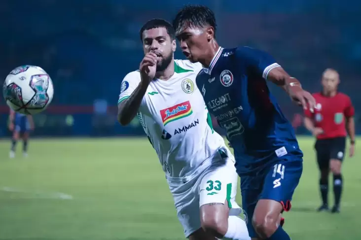 Hasil Liga 1 2022/2023, Arema FC vs PSS Sleman: Singo Edan Buntu di Kandang Sendiri