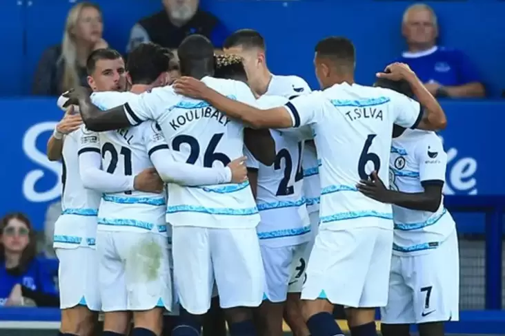 Everton vs Chelsea: Gol Penalti Jorginho Bawa The Blues Unggul di Babak Pertama