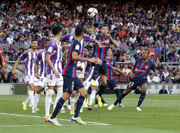 Hasil Liga Spanyol Barcelona vs Real Valladolid: Robert Lewandowski Mengamuk, Blaugrana Pesta Gol
