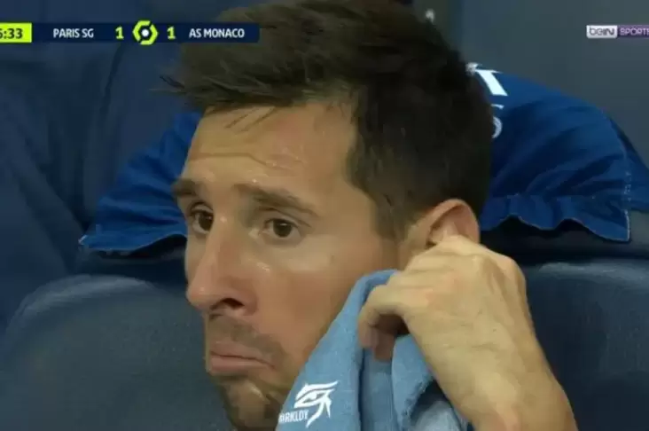 Lihatlah Muka Jelek Lionel Messi yang Kecewa Diganti