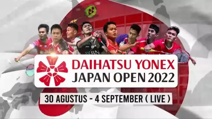 Lolos 16 Besar, Saksikan Perjuangan 11 Wakil Indonesia di Japan Open 2022