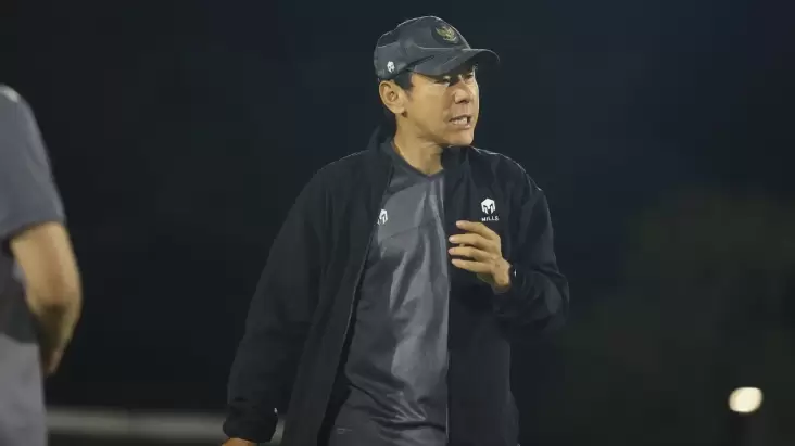 Shin Tae-yong Jejali Timnas Indonesia U-20 Latihan Taktikal