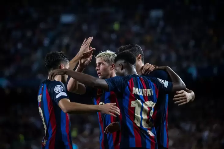 Hasil Liga Champions Barcelona vs Viktoria Plzen: Lewandowski Hat-trick, Blaugrana Pesta Gol