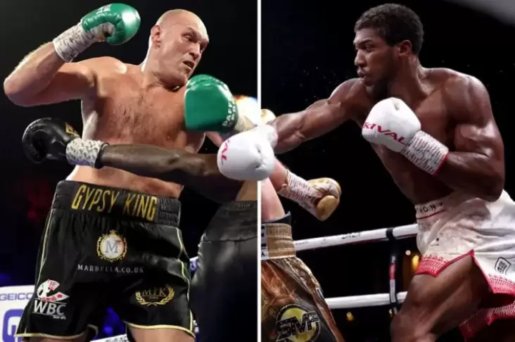 WBC Restui Duel Tyson Fury vs Anthony Joshua Berebut Sabuk Juara