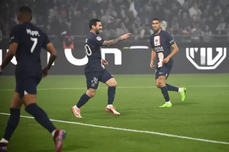 Hasil Lyon vs PSG: Messi Cetak Gol Kilat, Les Parisien Penguasa Liga Prancis