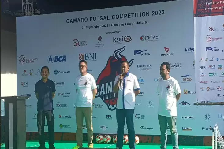 Buka Camaro Futsal Competition IV 2022, Exco FFI Donny Ferdiansyah Minta Dukungan untuk Timnas Futsal Indonesia di Piala Asia Futsal 2022