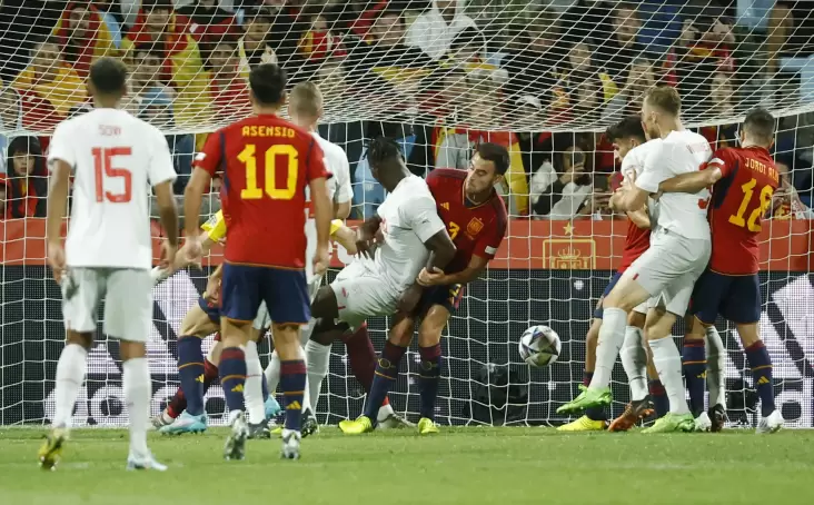 Hasil UEFA Nations League, Spanyol vs Swiss: Negeri Matador Terkapar