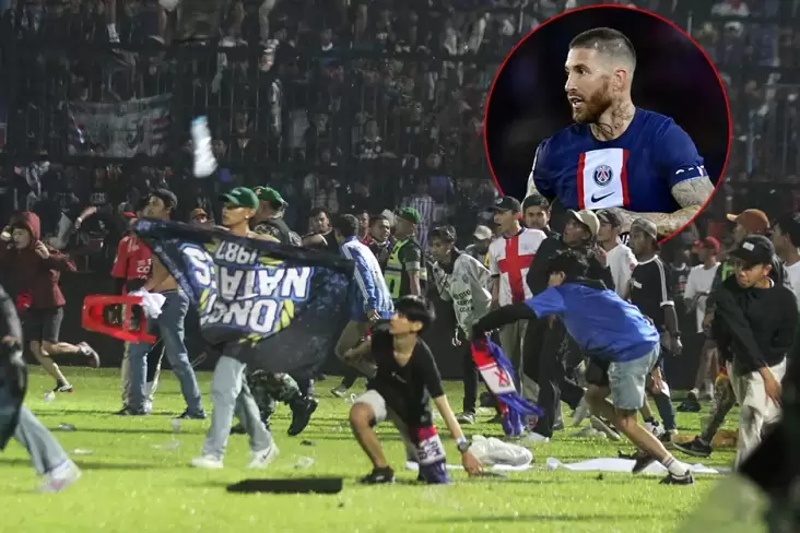 Sergio Ramos Berduka atas Tragedi Kanjuruhan 129 Orang Tewas: Menyayat Hati!