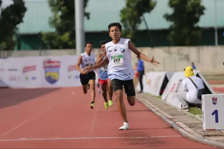 SMAN 2 Tangsel Dominasi Podium Lari 1.000 Meter di Jakarta & Banten Qualifiers