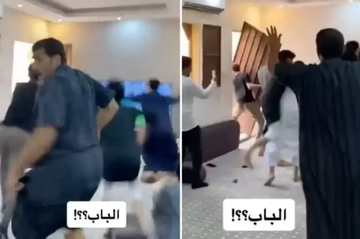 Selebrasi Gila Fans Arab Saudi Copot Pintu Rumah usai Sikat Argentina