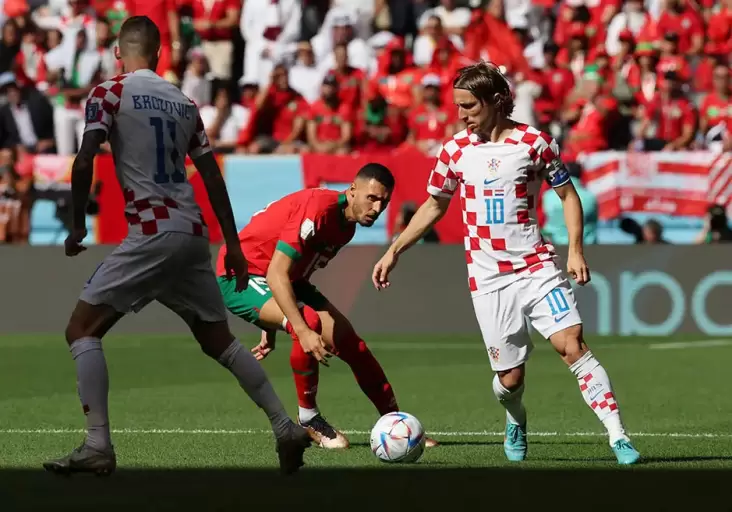 Hasil Timnas Maroko vs Kroasia: Luka Modric dkk Mandul di Babak Pertama