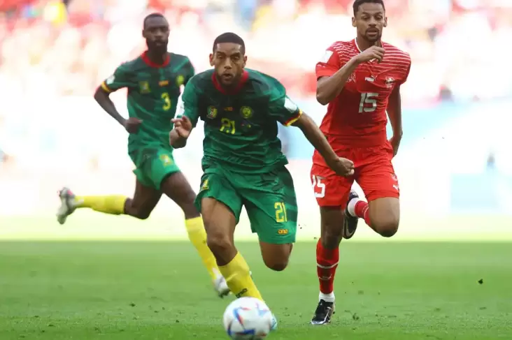 Hasil Swiss vs Kamerun: Buntu Sepanjang Babak Pertama